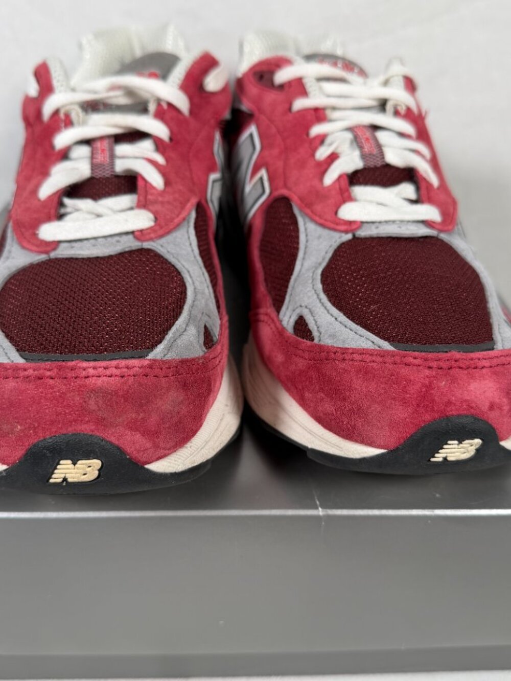 New Balance 990v3 Teddy Santis Athletic Shoes Men Size 11.5 Marblehead M990TF3 - Picture 8 of 13